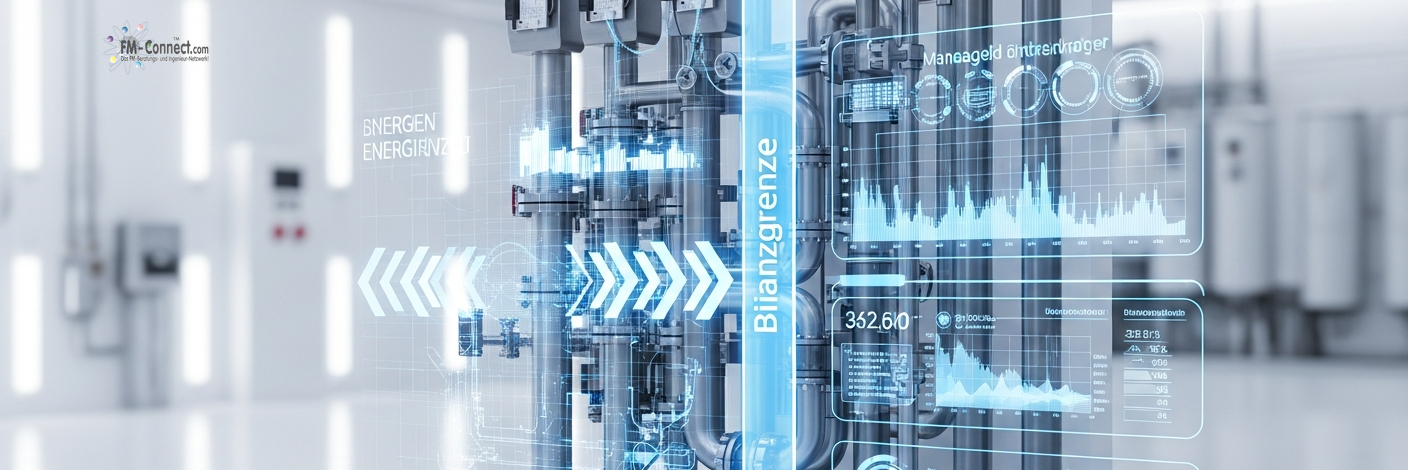 Bilanzgrenze im Energiemanagement zur Abgrenzung relevanter Energieflüsse im System