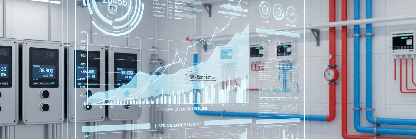 Energieleistungskennzahlen und Energiebaselines im Energiemanagement mit datenbasierter Leistungsbewertung