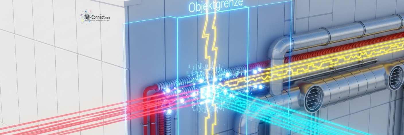 Objektgrenze im Energiemanagement zur Abgrenzung des betrachteten Gebäudesystems