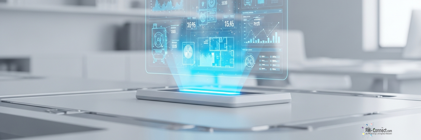 Sitemap Übersicht der Energiemanagement Inhalte im Facility Management Portal